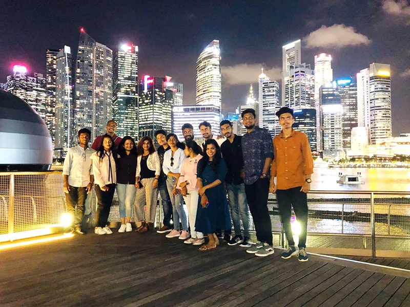 International Immersion Program 9 at Krupanidhi Institute of Technology